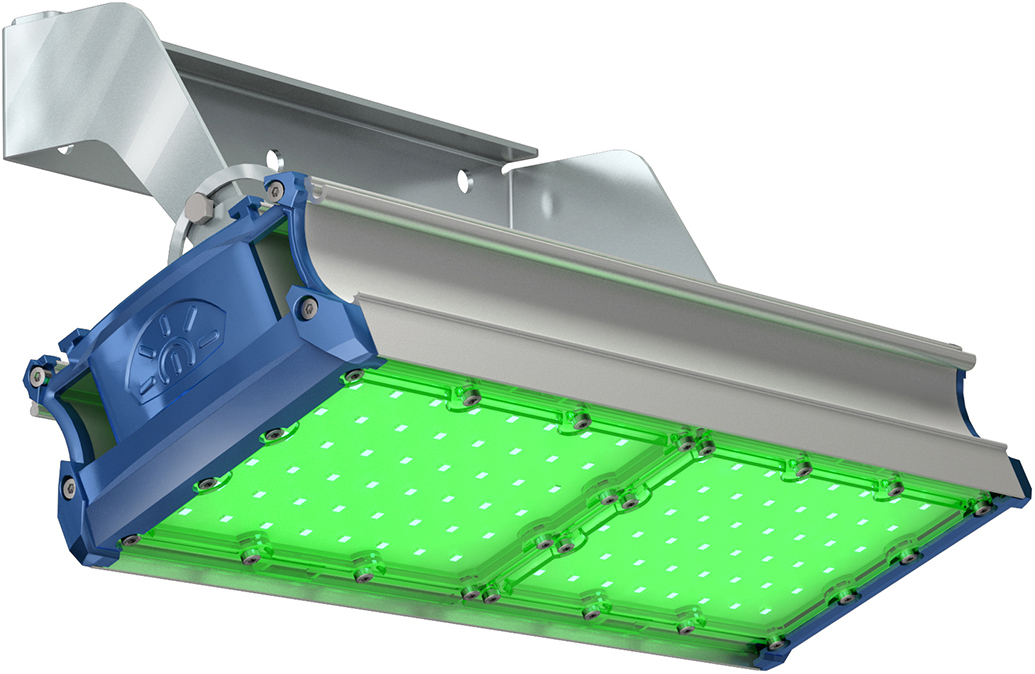 ТЕХНОЛОГИИ СВЕТА TL-PROM SM 100 FL К30 Green Переносные светильники